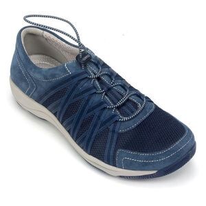 Dansko | Blue Suede Honor Athleisure Comfort Sneakers | 8.5-9